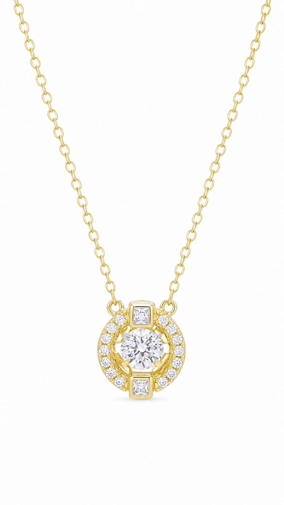 Classic Halo Pendant