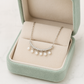 Pearl Drop Zircon Necklace for Women 925 Silver Finish Elegant Chain Pendant for Daily and Party Wear