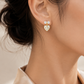 Bow & Heart Earrings