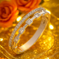 Stylish 925 Silver Dual Line Zircon Ring for Women – Elegant Geometric Finger Ring for Party & Daily Wear