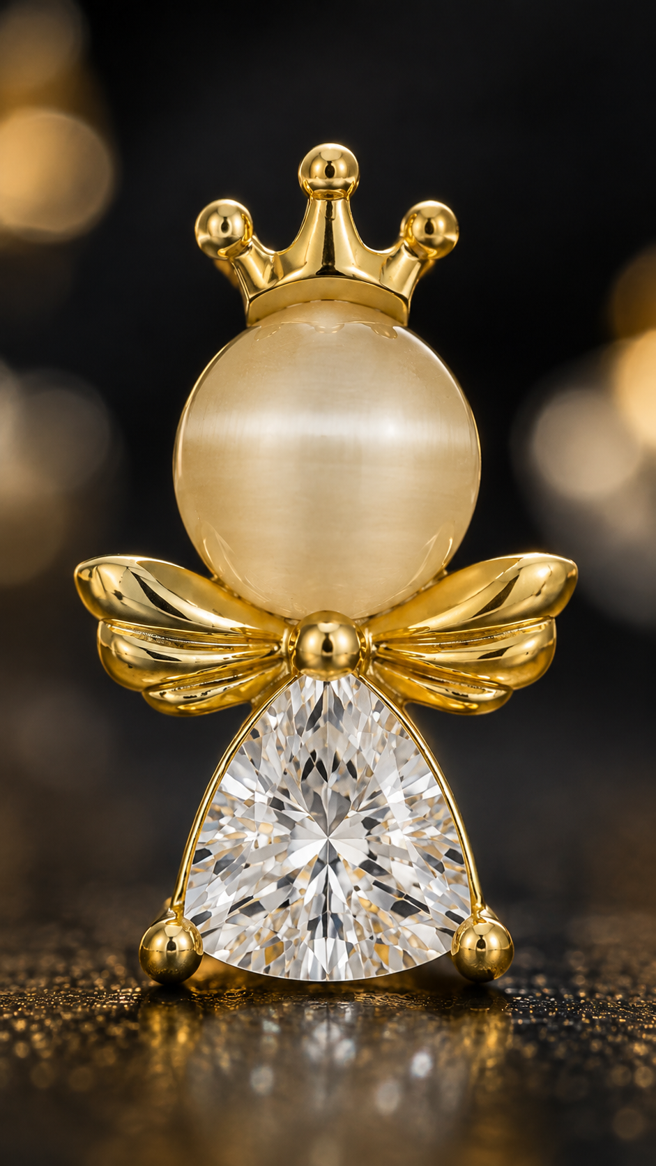 Crown Bow Earrings