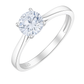 Classic 925 Silver Solitaire Zircon Ring for Women – Elegant Engagement & Everyday Wear Finger Ring