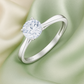 Classic 925 Silver Solitaire Zircon Ring for Women – Elegant Engagement & Everyday Wear Finger Ring