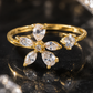 Flower Open Adjustable Ring