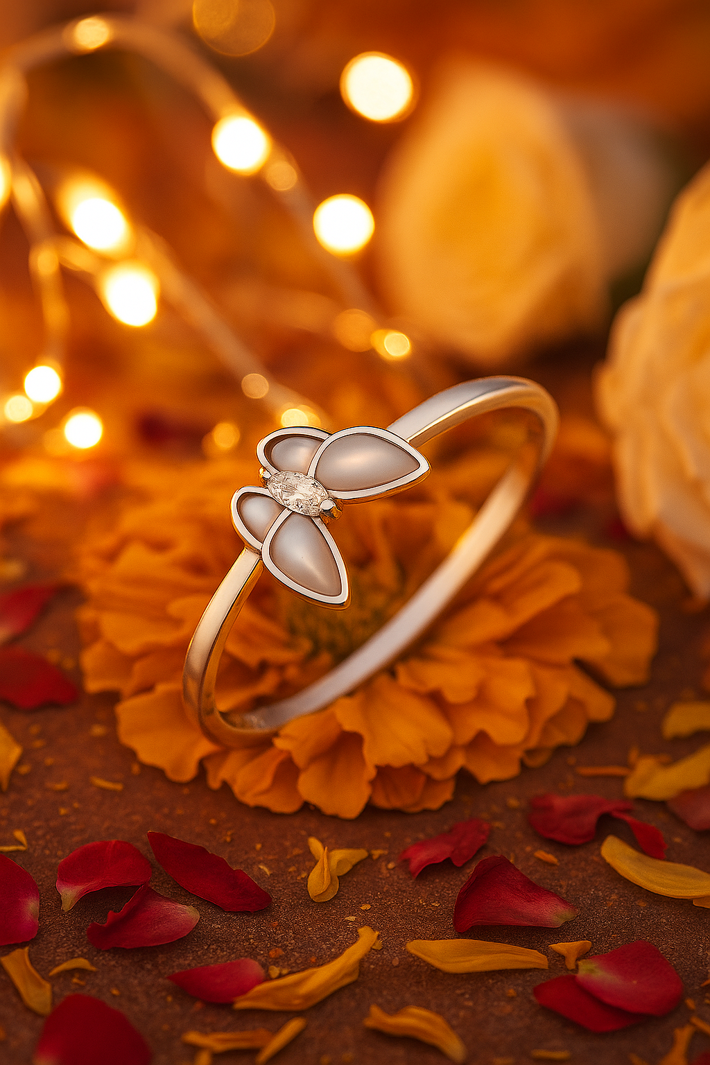 Charming 925 Silver Butterfly Design Ring for Women – Elegant Minimal Finger Ring for Daily & Party Wear