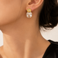Rose Floral Earrings