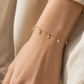 Heart Dangle Charm Bracelet