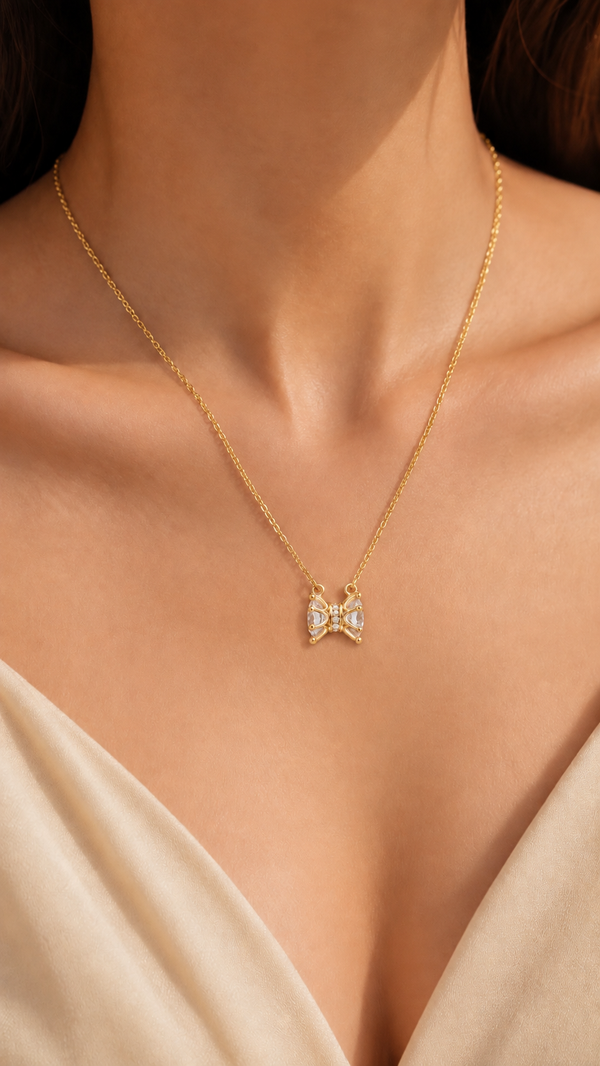Bow Necklace