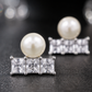 Silver Pearl Earrings