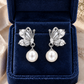 Butterfly Pearl Earrings