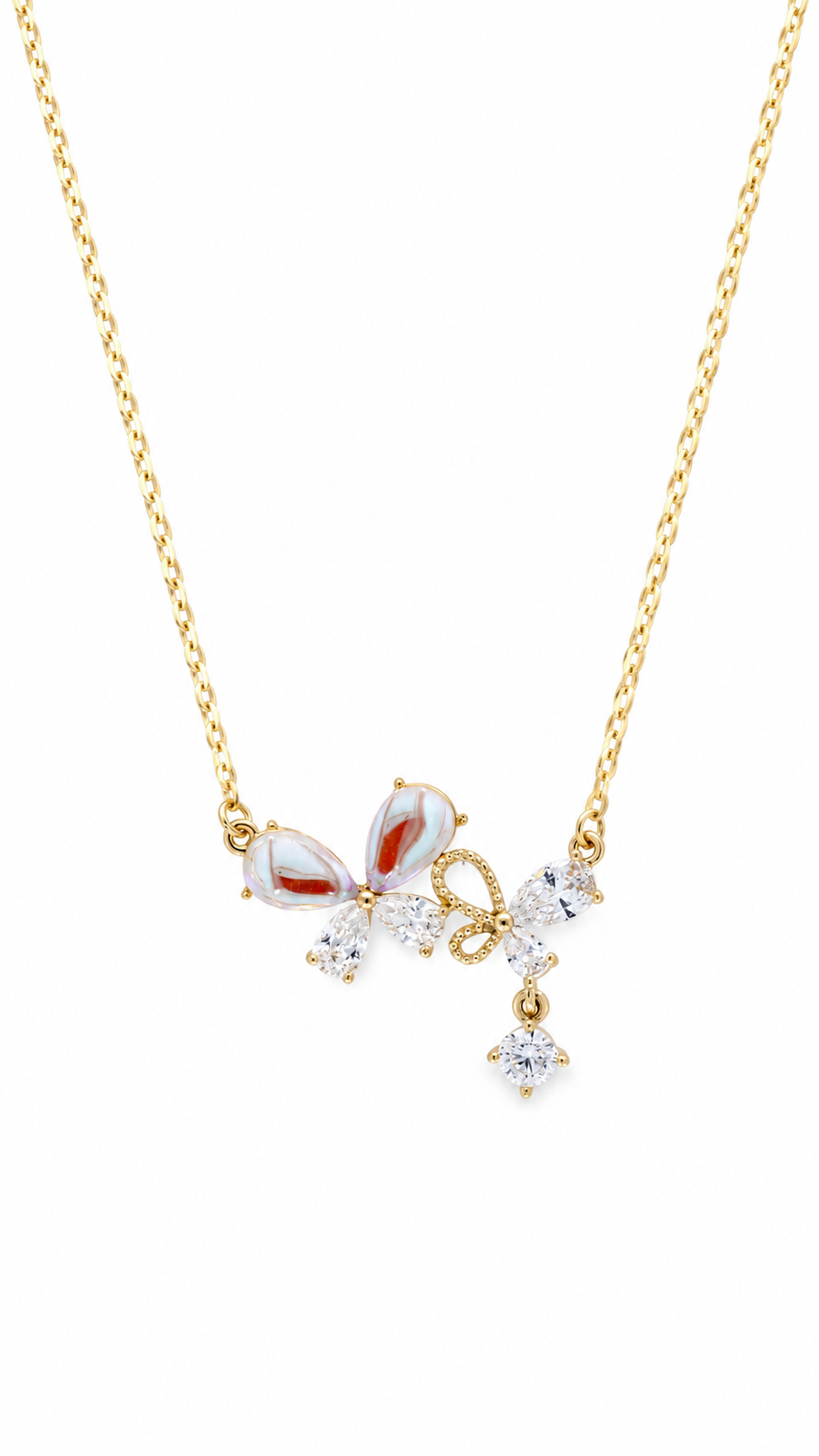 Luxury Butterfly Charm Necklace