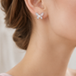 Black & White Butterfly Earrings