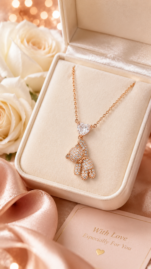 Teddy Bear Necklace