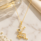 Luxury Deer Crystal Pendant