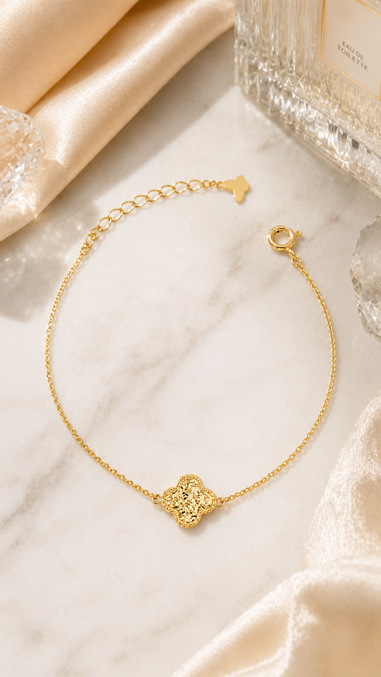 Four-Leaf Clover Bracelet