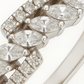 Stunning 925 Silver Dual Row Marquise Zircon Ring for Women – Elegant Party & Daily Wear Finger Ring