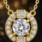 Classic Halo Pendant