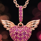 Angel Heart Pendant Necklace