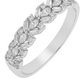 Elegant 925 Silver Baguette & Marquise Zircon Ring for Women – Designer Finger Ring for Party & Festive Wear