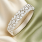 Elegant 925 Silver Baguette & Marquise Zircon Ring for Women – Designer Finger Ring for Party & Festive Wear