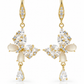 Gold Crystal Earrings