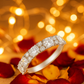 Elegant 925 Silver Classic Zircon Band Ring for Women – Timeless Sparkling Finger Ring for Daily & Party Wear
