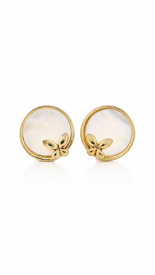 Pearl Butterfly Earrings