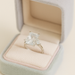 Elegant 925 Silver Princess Cut Solitaire Zircon Ring for Women – Classic Engagement & Party Wear Finger Ring
