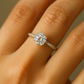 Elegant 925 Silver Solitaire Zircon Ring for Women – Classic Round Stone Finger Ring with Side Detailing