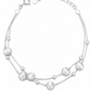 Double-Layer Ball Chain Bracelet