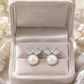 Bow Pearl Earrings