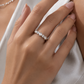 Five Oval-Cut Adjustable Ring