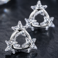 Triple Star Earrings