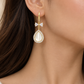 Gold Bow Earrings