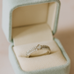 Stylish 925 Silver Dual Row Zircon Band Ring for Women – Elegant Diamond Shape Center Design Finger Ring