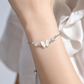 White Butterfly Adjustable Bracelet