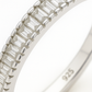 Minimal 925 Silver Baguette Zircon Band Ring for Women – Elegant Slim Finger Ring for Daily & Party Wear