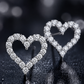 Open Heart Earrings