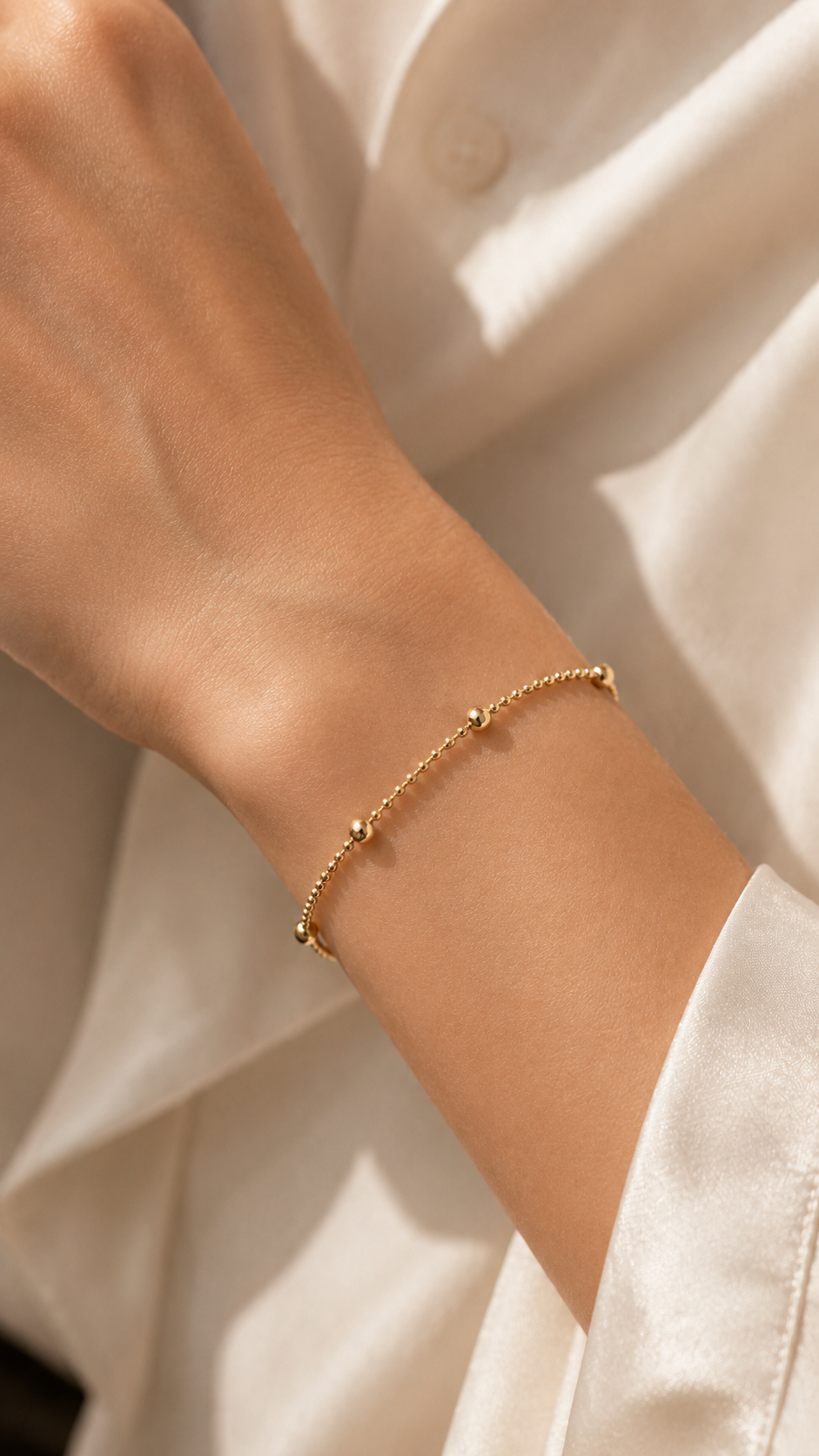 Ball Station Chain Bracelet