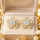 Open Petal Earrings