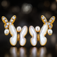 Pearl Butterfly Earrings