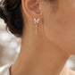 Butterfly Threader Earrings