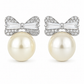 Bow & Pearl Earrings