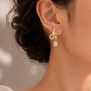 Gold Bow Earrings