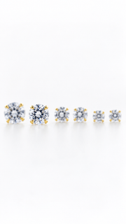 Bunny Pearl, Ball & Star Earrings - Aaryahi Silver jewellery product photo