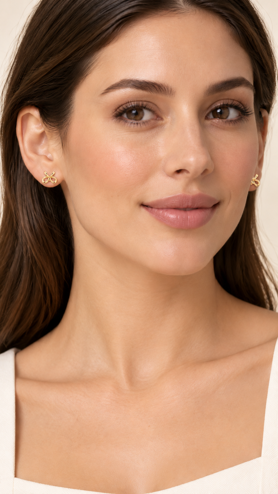 Minimalist Open Bow Earrings Set – 3 Pairs - Aaryahi Silver jewellery product photo