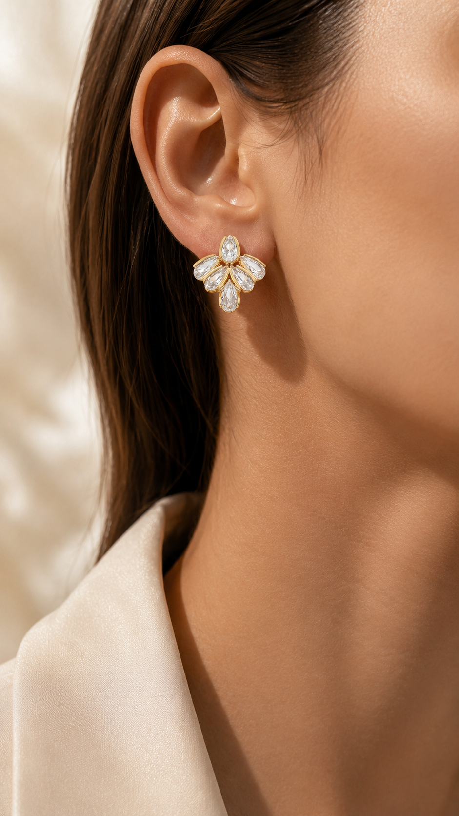 Floral Cluster Earrings