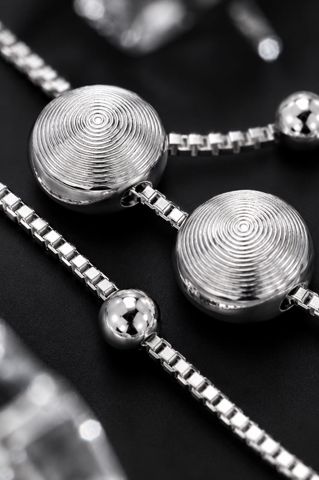 Double-Layer Ball Chain Bracelet