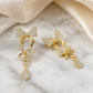 Bow Teardrop Earrings