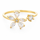 Flower Open Adjustable Ring